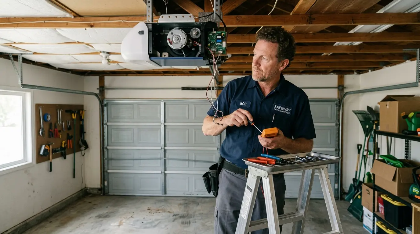 Garage door opener repair